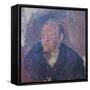 Portrait of Ungaretti, 1930-Scipione Gino Bonchi-Framed Stretched Canvas