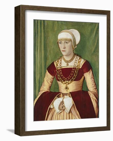 Portrait of Ursula Rudolph-Barthel Beham-Framed Giclee Print