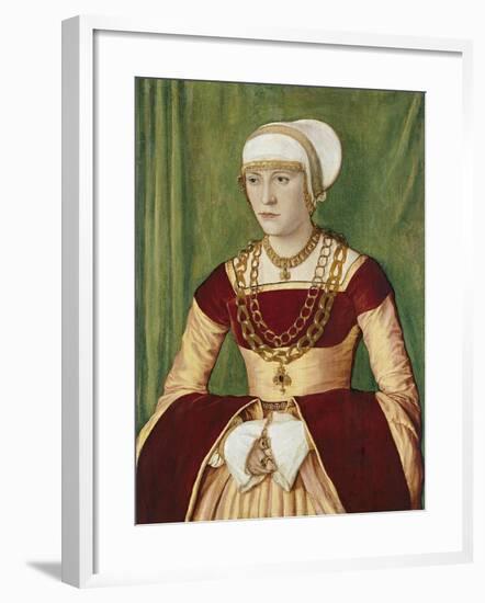 Portrait of Ursula Rudolph-Barthel Beham-Framed Giclee Print