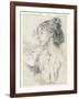 Portrait of Ursula Tyrwhitt, C.1897-Augustus Edwin John-Framed Giclee Print