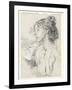 Portrait of Ursula Tyrwhitt, C.1897-Augustus Edwin John-Framed Giclee Print