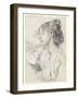 Portrait of Ursula Tyrwhitt, C.1897-Augustus Edwin John-Framed Giclee Print