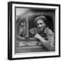 Portrait of Us Army Ambulance Driver Ea Nashlund (Of Portland, Oregon), Ledo Road, Burma, July 1944-Bernard Hoffman-Framed Photographic Print