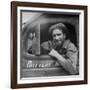 Portrait of Us Army Ambulance Driver Ea Nashlund (Of Portland, Oregon), Ledo Road, Burma, July 1944-Bernard Hoffman-Framed Photographic Print