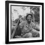 Portrait of Us Army Driver Earlie Colbert (From Maryland), Ledo Road, Burma, July 1944-Bernard Hoffman-Framed Photographic Print