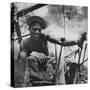 Portrait of Us Army Driver Joe Greene (Of Jacksonville, Florida), Ledo Road, Burma, July 1944-Bernard Hoffman-Stretched Canvas