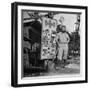 Portrait of Us Army Worker Ferdinand a Robichaux, Burma, July 1944-Bernard Hoffman-Framed Photographic Print