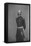 Portrait of US Civil War Union Brig. Gen. Ambrose E. Burnside-null-Framed Stretched Canvas