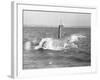 Portrait of USS Nautilus Submarine-null-Framed Photographic Print