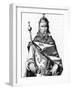 Portrait of Uther Pendragon, Illustration from 'The Story of King Arthur and His Knights', 1903 (En-Howard Pyle-Framed Giclee Print