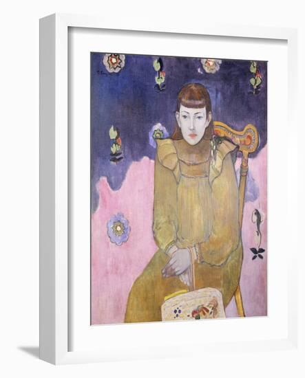 Portrait of Vaite Goupil, 1896-Paul Gauguin-Framed Giclee Print