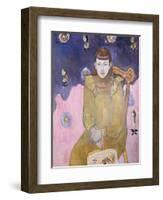 Portrait of Vaite Goupil, 1896-Paul Gauguin-Framed Giclee Print