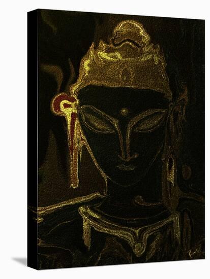 portrait of vajrasattva1-Rabi Khan-Stretched Canvas