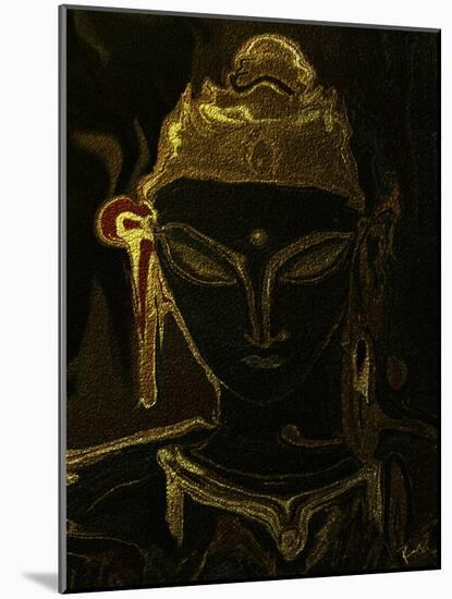 portrait of vajrasattva1-Rabi Khan-Mounted Art Print