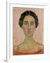 Portrait of Valentine Godé-Darel (Head of French Woma)-Ferdinand Hodler-Framed Giclee Print