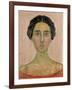 Portrait of Valentine Godé-Darel (Head of French Woma)-Ferdinand Hodler-Framed Giclee Print