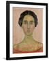 Portrait of Valentine Godé-Darel (Head of French Woma)-Ferdinand Hodler-Framed Giclee Print