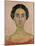 Portrait of Valentine Godé-Darel (Head of French Woma)-Ferdinand Hodler-Mounted Giclee Print
