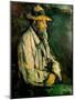 Portrait of Vallier, Seated, 1906-Paul Cézanne-Mounted Giclee Print