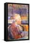 Portrait of Van Gogh-Henri de Toulouse-Lautrec-Framed Stretched Canvas