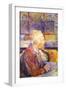 Portrait of Van Gogh-Henri de Toulouse-Lautrec-Framed Art Print