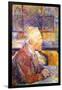 Portrait of Van Gogh-Henri de Toulouse-Lautrec-Framed Art Print