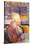 Portrait of Van Gogh-Henri de Toulouse-Lautrec-Stretched Canvas