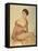 Portrait of Vanda Weiner, 1916-Savelij Abramovich Sorin-Framed Stretched Canvas