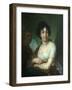 Portrait of Varvara Monycharova (Arapetova)-Vladimir Lukich Borovikovsky-Framed Giclee Print