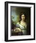 Portrait of Varvara Shidlovskaya, 1798-Vladimir Lukich Borovikovsky-Framed Giclee Print