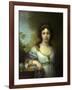 Portrait of Varvara Shidlovskaya, 1798-Vladimir Lukich Borovikovsky-Framed Giclee Print