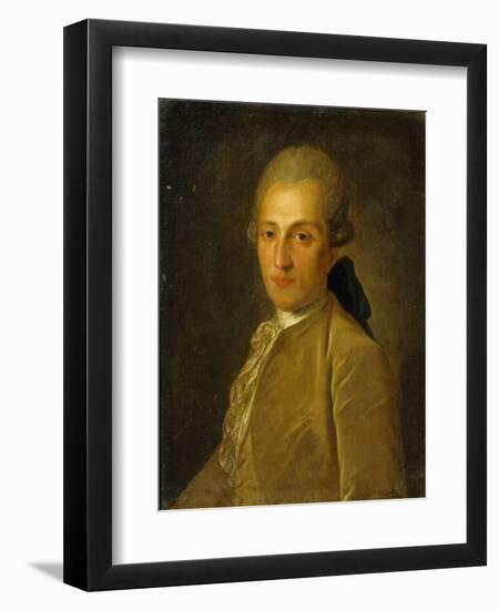 Portrait of Vasily Sergeyevich Naryshkin (1740-180), 1770S-Fyodor Stepanovich Rokotov-Framed Premium Giclee Print