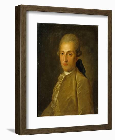 Portrait of Vasily Sergeyevich Naryshkin (1740-180), 1770S-Fyodor Stepanovich Rokotov-Framed Giclee Print