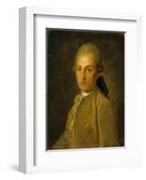 Portrait of Vasily Sergeyevich Naryshkin (1740-180), 1770S-Fyodor Stepanovich Rokotov-Framed Giclee Print