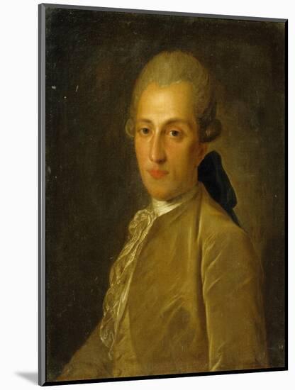 Portrait of Vasily Sergeyevich Naryshkin (1740-180), 1770S-Fyodor Stepanovich Rokotov-Mounted Giclee Print