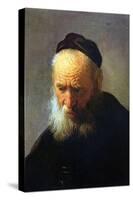 Portrait of Vaters-Rembrandt van Rijn-Stretched Canvas