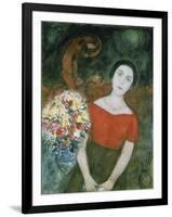 Portrait of Vava-Marc Chagall-Framed Giclee Print