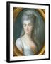 Portrait of Veiled Woman-Louis Michel Van Loo-Framed Giclee Print