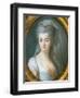 Portrait of Veiled Woman-Louis Michel Van Loo-Framed Giclee Print