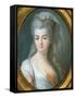 Portrait of Veiled Woman-Louis Michel Van Loo-Framed Stretched Canvas
