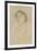 Portrait of Vernon Lee, 1889 (Graphite on Pale Buff Paper)-John Singer Sargent-Framed Giclee Print