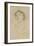 Portrait of Vernon Lee, 1889 (Graphite on Pale Buff Paper)-John Singer Sargent-Framed Giclee Print