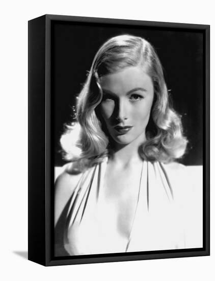 Portrait of Veronica Lake, as Seen in the Film This Gun for Hire, 1942-null-Framed Stretched Canvas