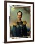 Portrait of Vice-Admiral Nikolai Rimsky-Korsakov (1793-1848)-Georg Botmann-Framed Giclee Print