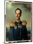 Portrait of Vice-Admiral Nikolai Rimsky-Korsakov (1793-1848)-Georg Botmann-Mounted Giclee Print