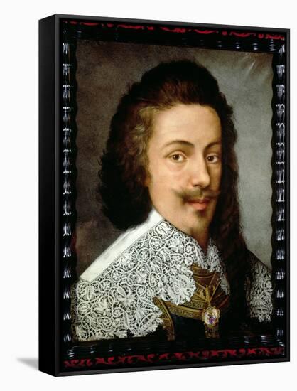 Portrait of Victor Amedeus II, Duke of Savoy-Giovanna Garzoni-Framed Stretched Canvas