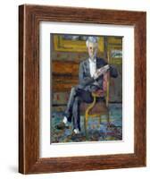 Portrait of Victor Chocquet by Paul Cezanne-null-Framed Giclee Print