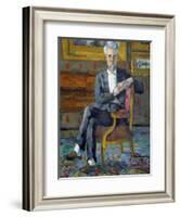 Portrait of Victor Chocquet by Paul Cezanne-null-Framed Giclee Print