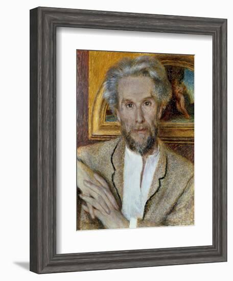 Portrait of Victor Choquet by Pierre-Auguste Renoir-null-Framed Giclee Print