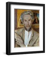 Portrait of Victor Choquet by Pierre-Auguste Renoir-null-Framed Giclee Print